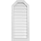 Ekena Millwork Octagonal Top Surface Mount PVC Gable Vent w/ 2"W x 2"P Brickmould Sill Frame, 16"W x 36"H GVPOT16X3603SF - alternate 1